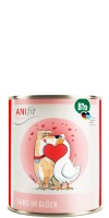 Hond Accessories Natvoer BIO Gans met geluk 200g 6 Stuk Anifit